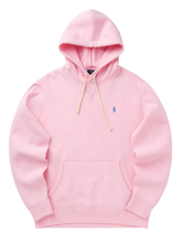 RALPH LAUREN RL Fleece Hoodie Carmel Pink