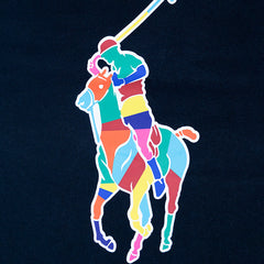 Ralph Lauren Relaxed Fit Big Pony Cotton T-Shirt Black Men's