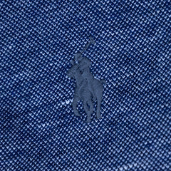 Ralph Lauren Polo Linen Cotton Navy Shirt Men's