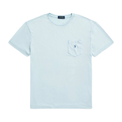 Ralph Lauren Polo Classic Fit Cotton Pocket T-Shirt Blue Men's