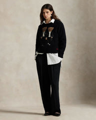 Ralph Lauren Der Ralph & Ricky Smoking-Bärenpullover