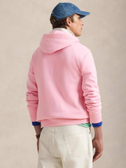 RALPH LAUREN RL Fleece Hoodie Carmel Pink