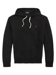 RALPH LAUREN The RL Fleece Hoodie Polo Black