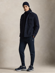 RALPH LAUREN Double-Knit Jogging Bottoms Aviator Navy