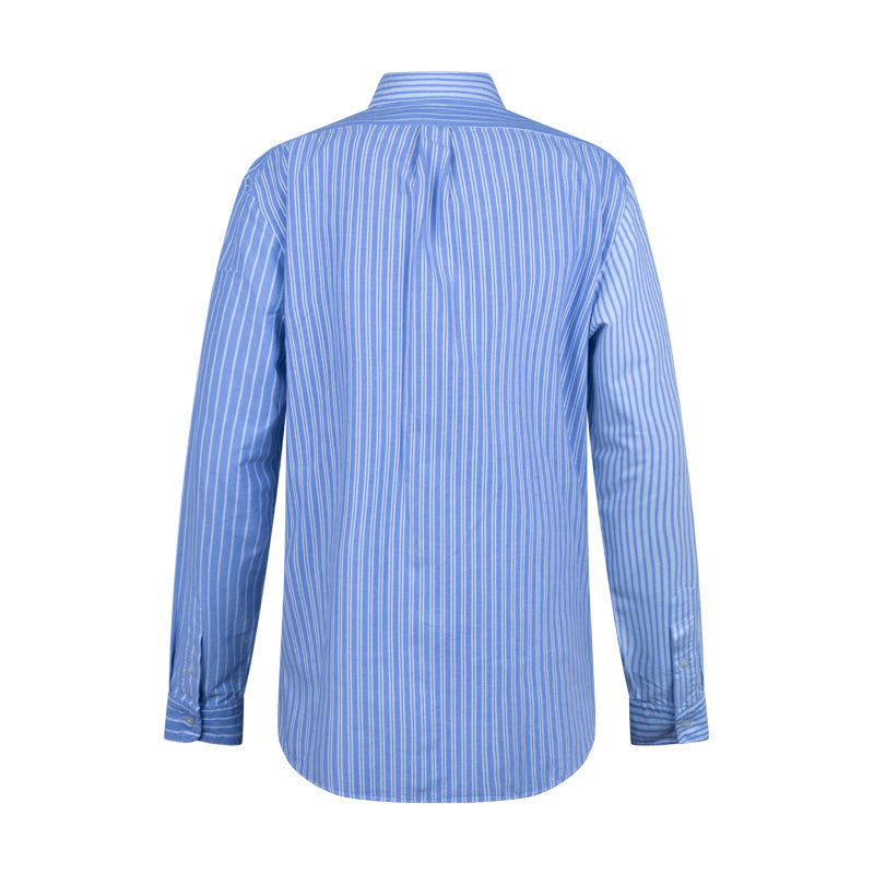 Ralph Lauren Polo Custom Fit Striped Shirt Blue/White Men's
