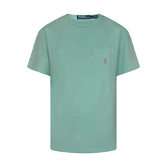 Ralph Lauren Polo Classic Fit Cotton Pocket T-shirt Green For Him