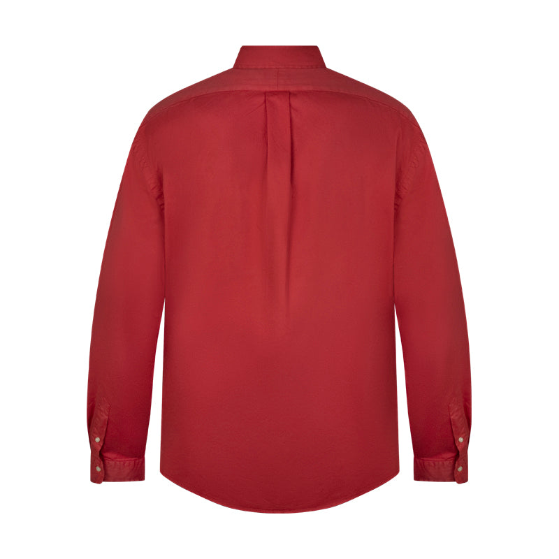 Ralph Lauren Polo Custom Fit Featherweight Shirt Red Men's