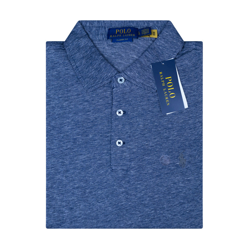 Ralph Lauren Polo Linen Cotton Navy Shirt Men's