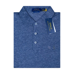 Ralph Lauren Polo Linen Cotton Navy Shirt Men's