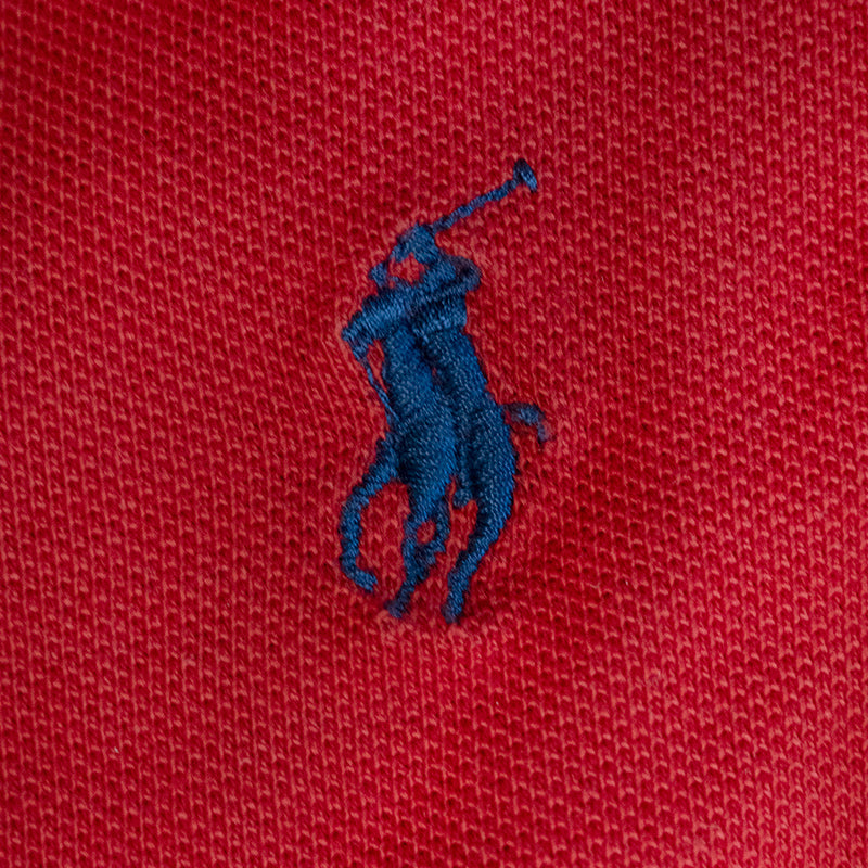 Ralph Lauren Polo Men's Slim Fit Polo Short Sleeve Shirt Red