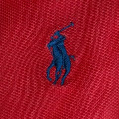 Ralph Lauren Polo Men's Slim Fit Polo Short Sleeve Shirt Red