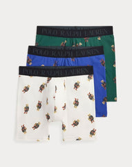 Ralph Lauren 4D-Flex Polo Bear Boxershorts 3er-Pack
