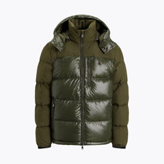 Ralph Lauren Gorham Zweifarbige Daunenjacke