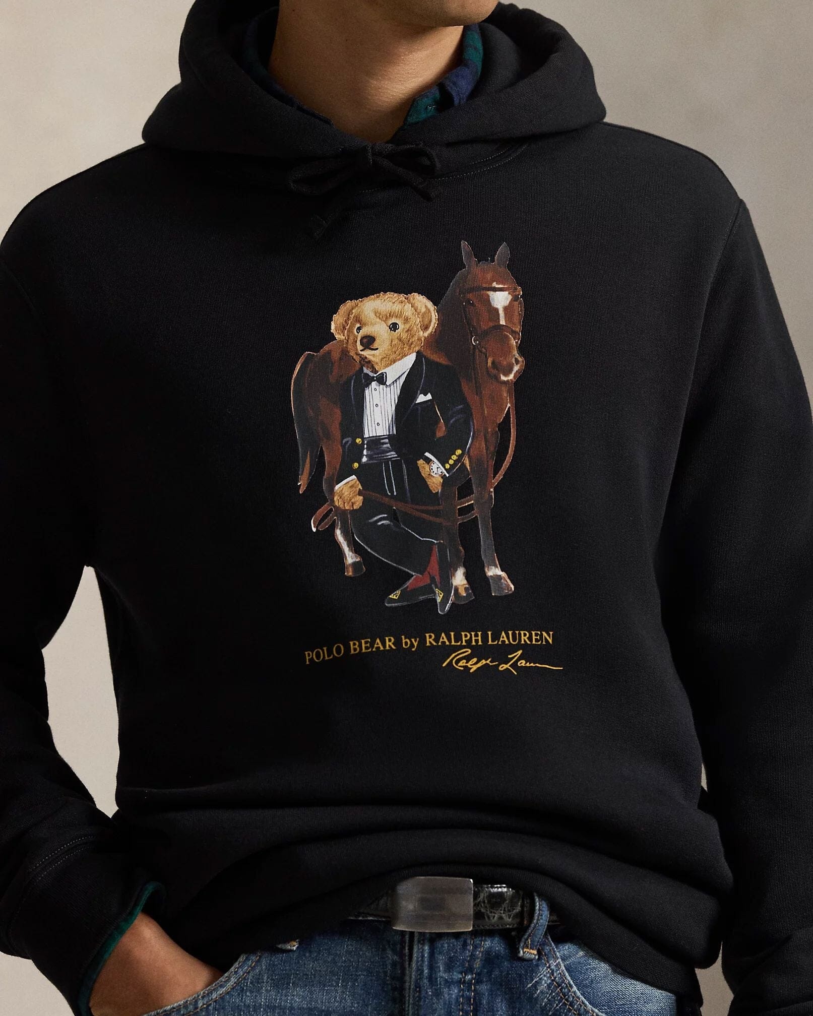 Ralph Lauren Polo Bear Fleece-Kapuzenpullover