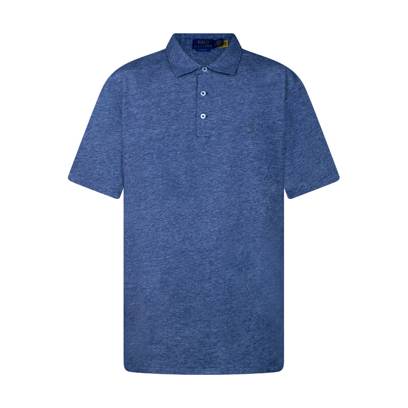 Ralph Lauren Polo Linen Cotton Navy Shirt Men's