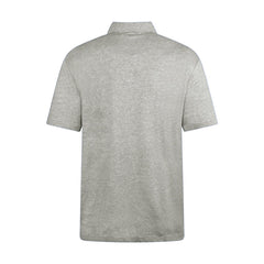 Ralph Lauren Classic Fit Cotton Linen Polo Shirt Grey Heather  Men's
