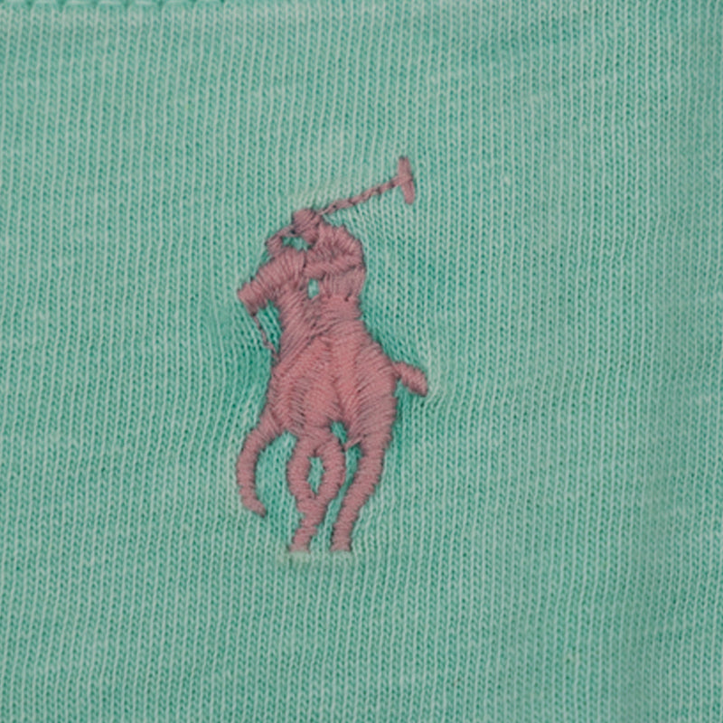 Ralph Lauren Polo Classic Fit Cotton Pocket T-shirt Green For Him